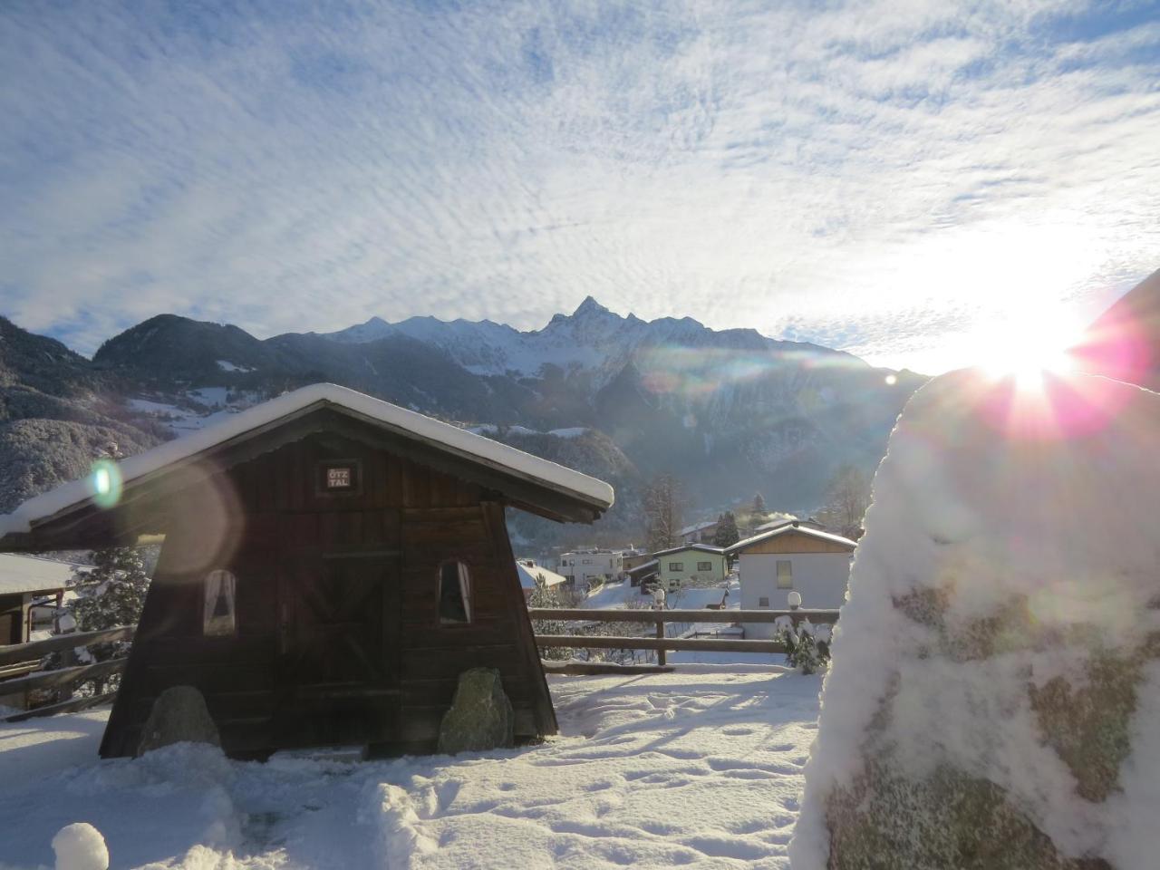 Ferienhaus Oetztal-Lodge Заутенс Экстерьер фото
